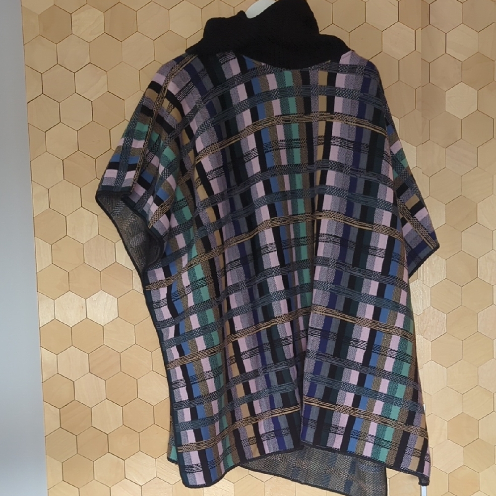 Aldo Martins Oversized Gray and Purple Tunic